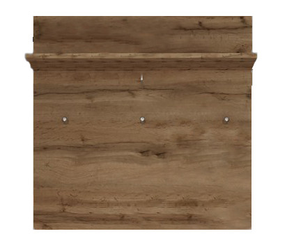 Suport pentru haine pe hol în culoarea stejarului Wotan.SANTO TYP B