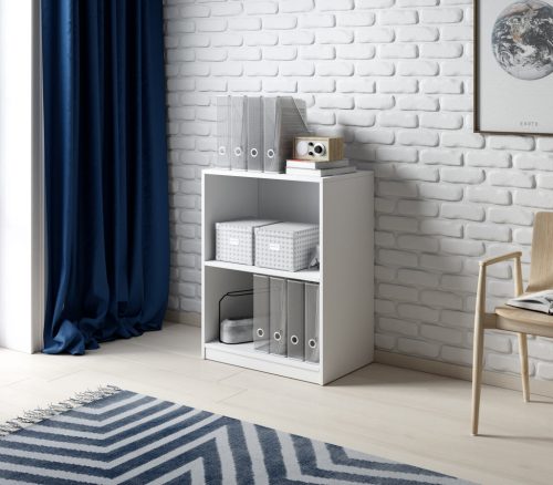 Bibliotecă, culoare alb mat. TATRIS 07.