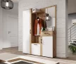 Mobilier de hol TRIO în culorile stejar/alb