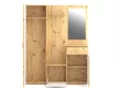 Mobilier de hol TRIO în culorile stejar/alb