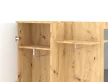 Mobilier de hol TRIO în culorile stejar/alb
