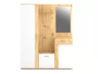 Mobilier de hol TRIO în culorile stejar/alb