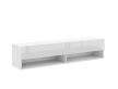 Comodă TV DERBY LE 140 alb mat/alb lucios, 2K
