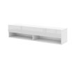 Comodă TV DERBY LE 140 alb mat/alb lucios, 2K