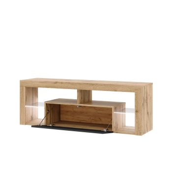 Comodă TV Everest 140 (Hugo) stejar Wotan cu LED, 2K