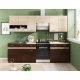 Set bucatarie 240 cm. Sonoma închisă / culoare Sonoma deschisă. LIVIA